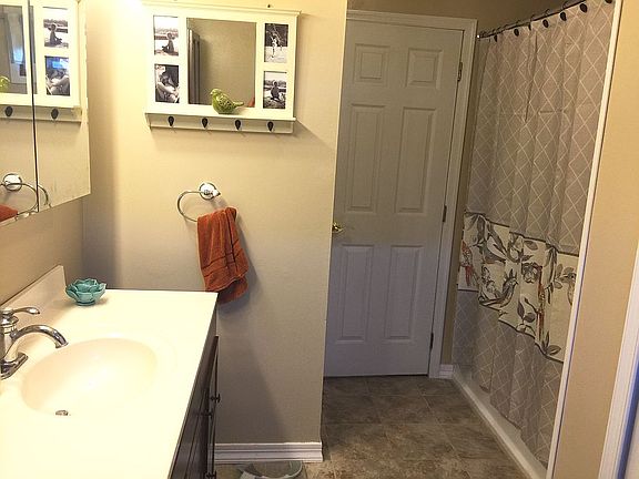 New vanity, tub, shower