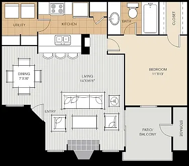 Floor plan A4