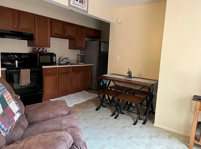 Apt #4 Open Kitchen/Living Room (similar layout to Apt #3)