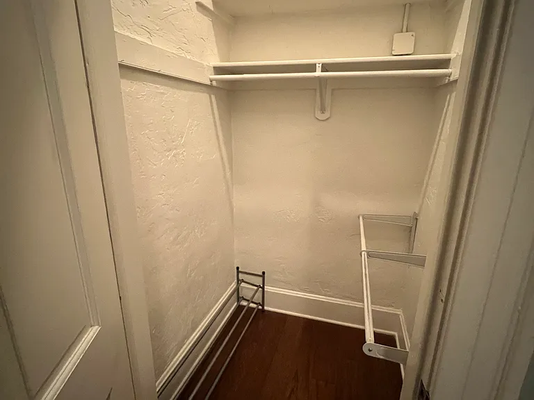 The 2nd bedroom features a large walk-in closet.