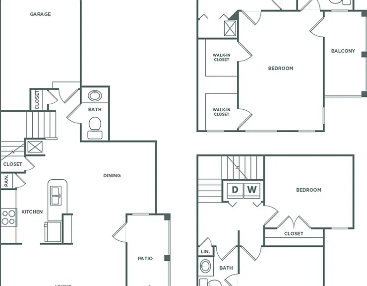 Three Bedroom Two bath (1783 SF) Three Bedroom Two bath (1783 SF)
