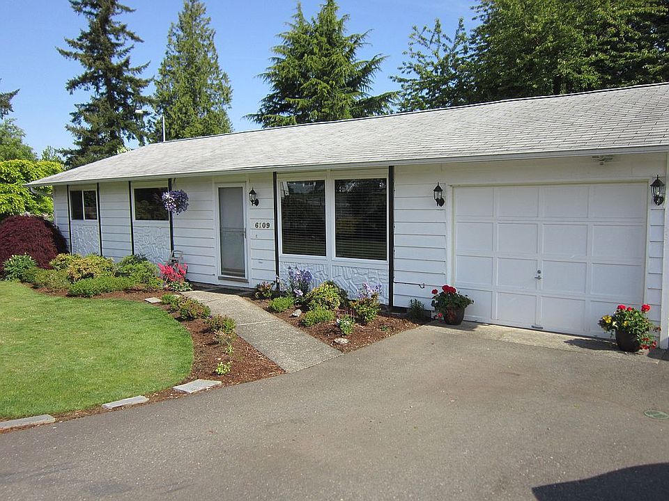 Front of house and garage