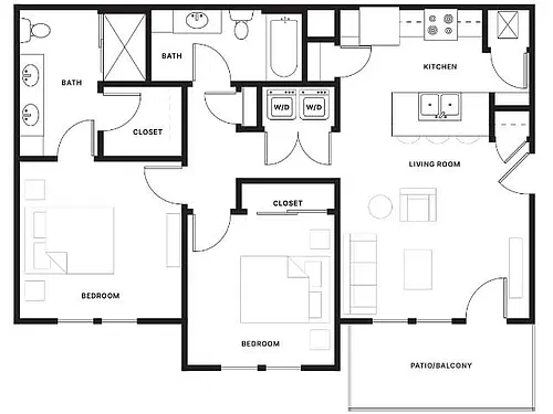 Floor plan The Redwood