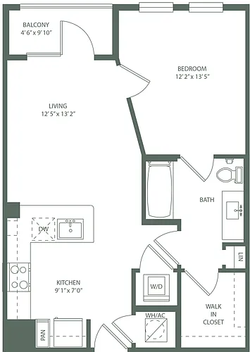 Floor plan A1/A1ST/A1Alt