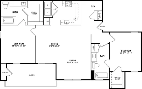 Floor plan B1