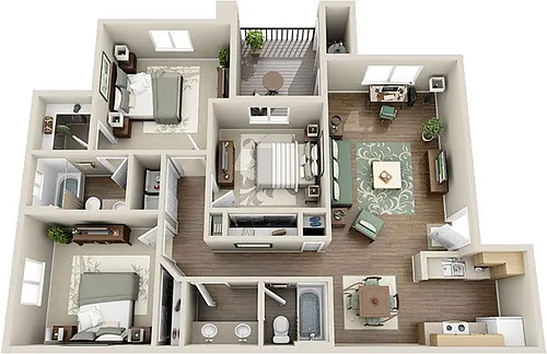 Floor plan C1