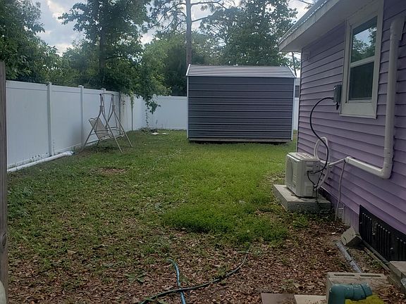 Rear yard