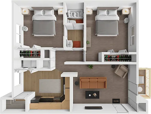 Floor plan The Morgan A