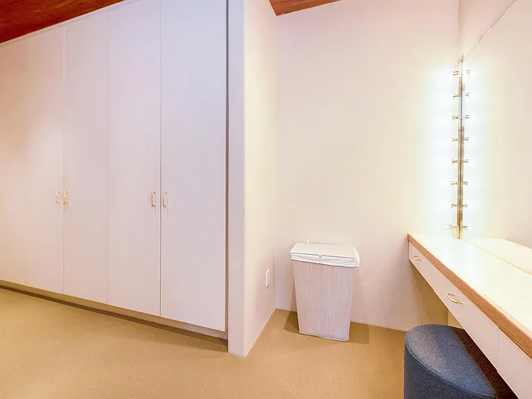 Dressing Room and Make-Up Area