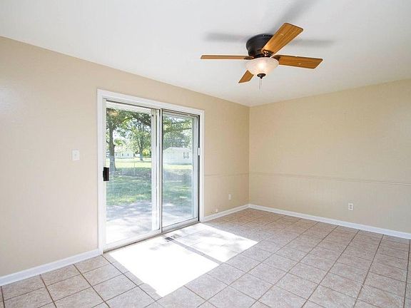 Family Room with Sliding Door to Patio