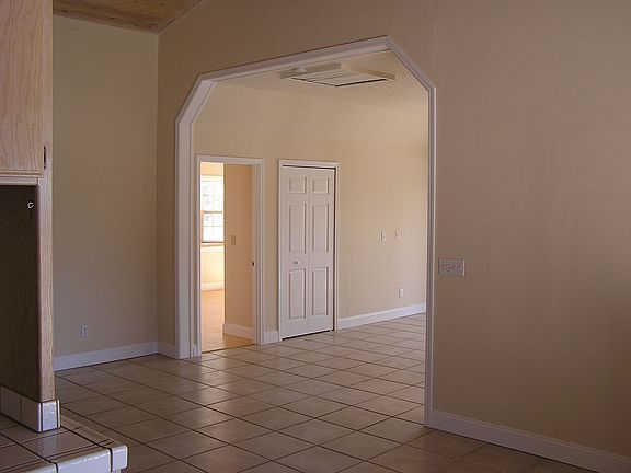 view from kitchen