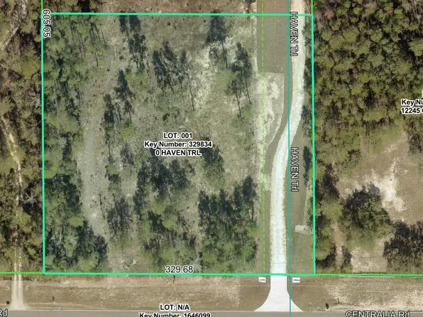 LOT 1 13183 Haven Trl, Brooksville, FL 34614