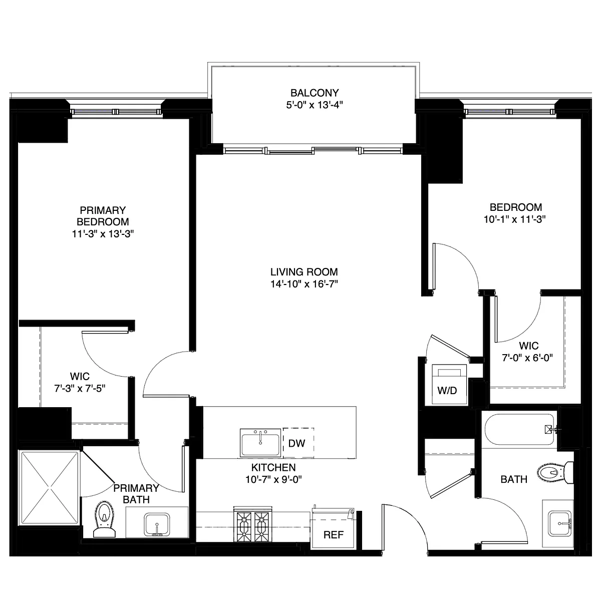 Floor plan B3
