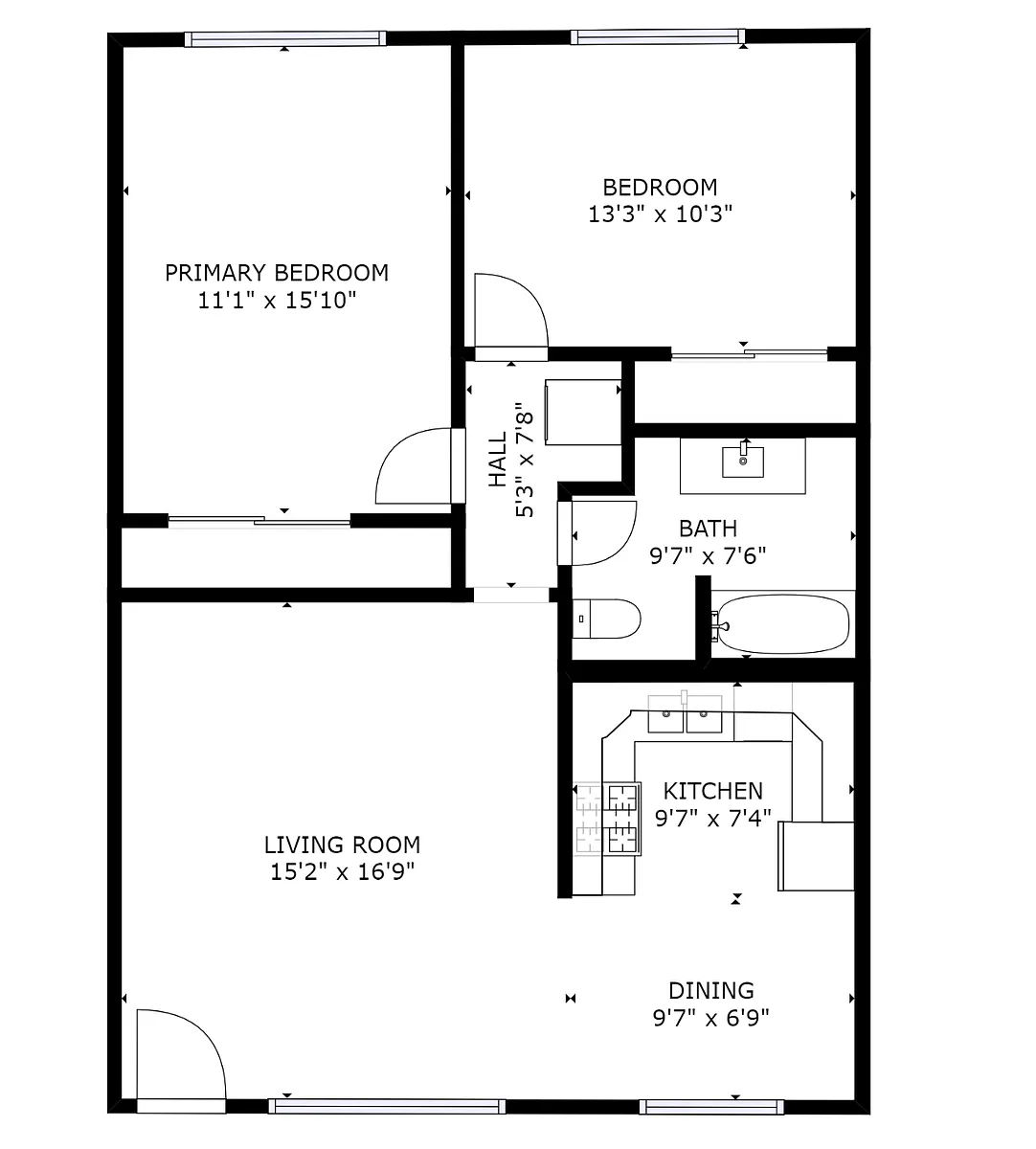 Floor plan 2X1