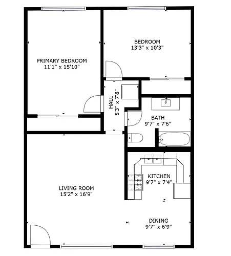 Floor plan 2X1