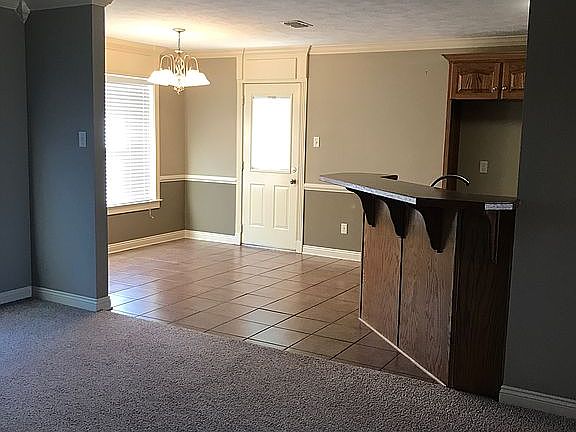 Kitchen nook & back door