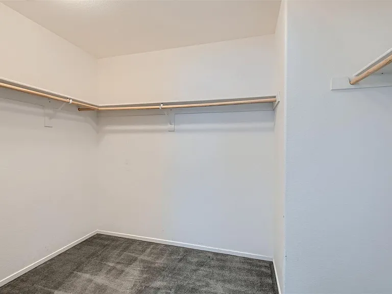 Master walk-in closet
