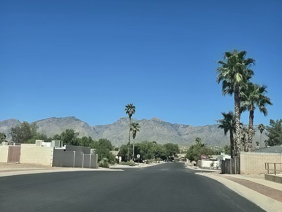 Extra wide and newly surfaced roads with sidewalks on both side.