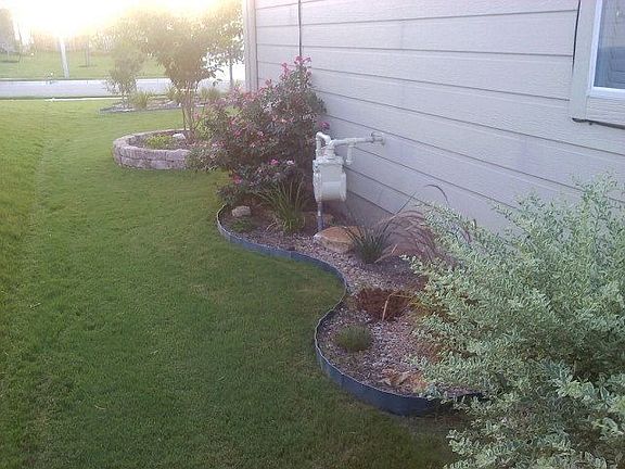 side yard view