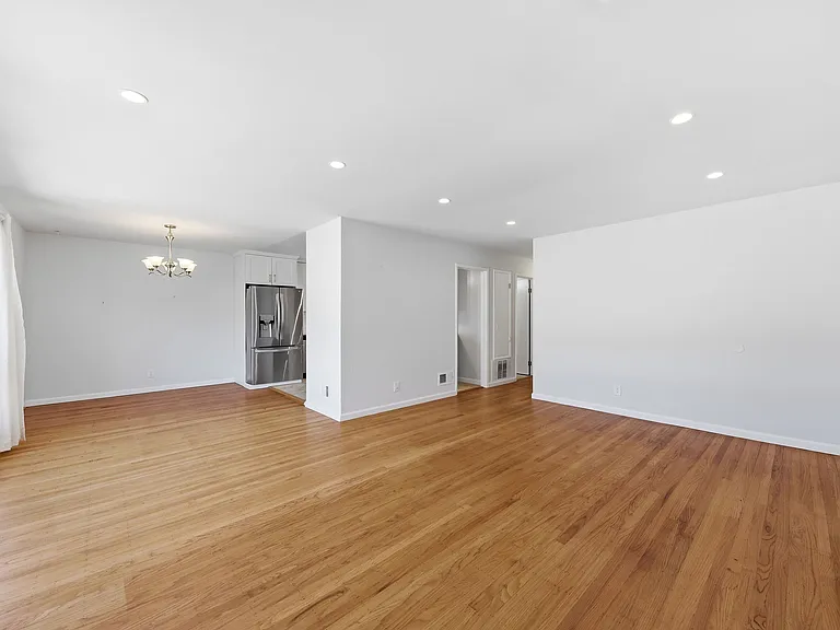 Dining room and living room