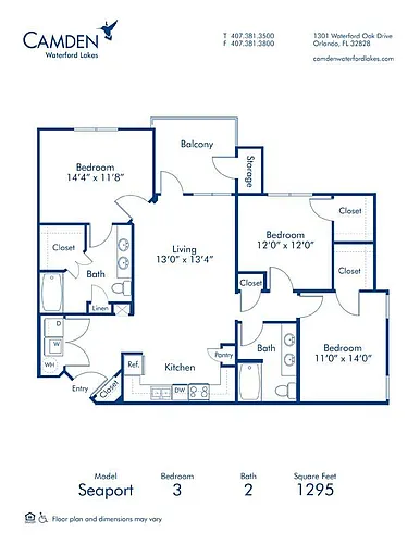 Floor plan Seaport