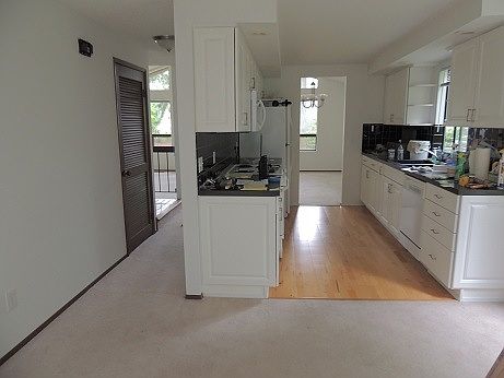 galley kitchen