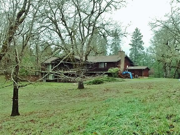 House sits on a knoll