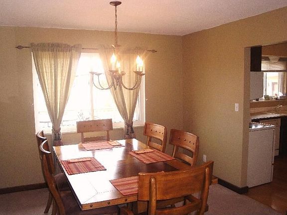 Dining room with a view!