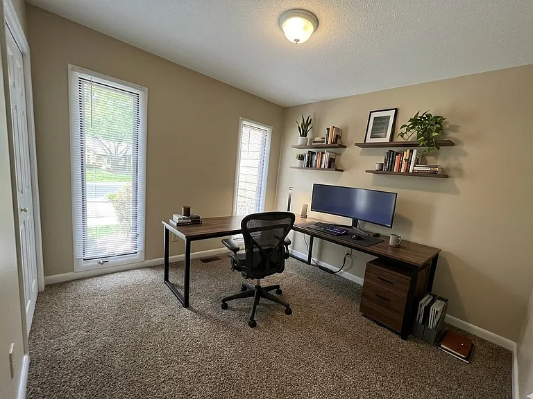 Second bedroom or office / library.