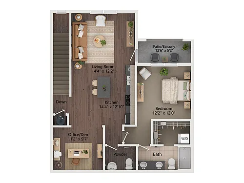 Floor plan B1