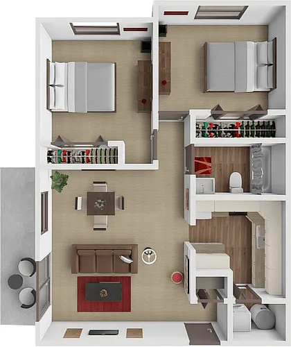 Floor plan The Robin