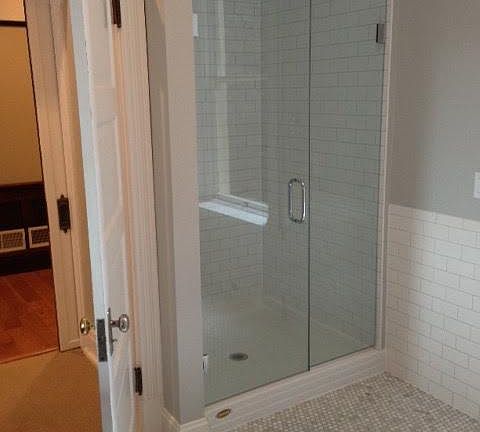 One of the two ensuite baths. This one has a clawfoot tub a