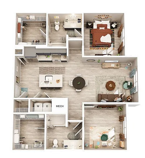 Floor plan B2
