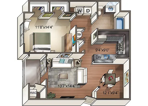 Floor plan Catalina