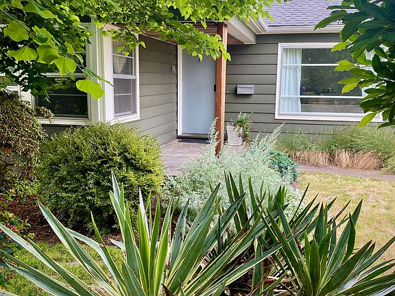 Looking at front door