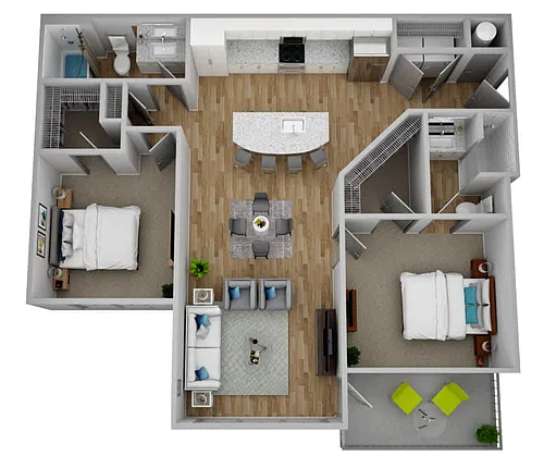 Floor plan B3-LL