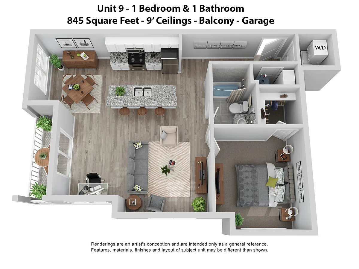 Floor plan 9 and 10