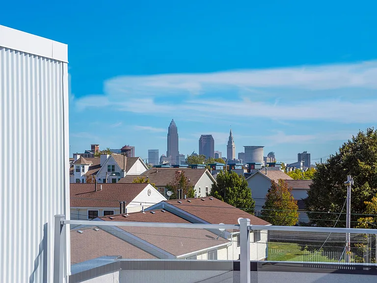 Cle Skyline from terrace