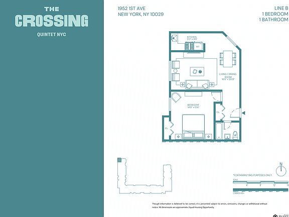 2nd image of 1952 1st Ave APT 3B