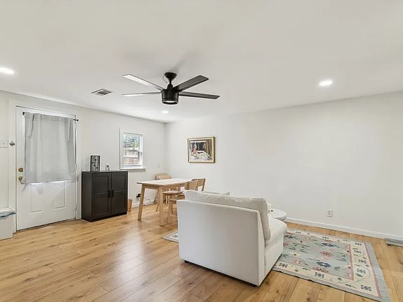 Backhouse living area from entry