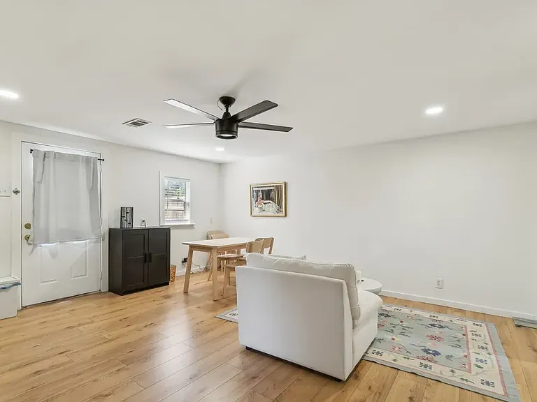 Backhouse living area from entry