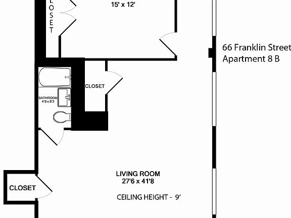 2nd image of 66 Franklin St APT 7B
