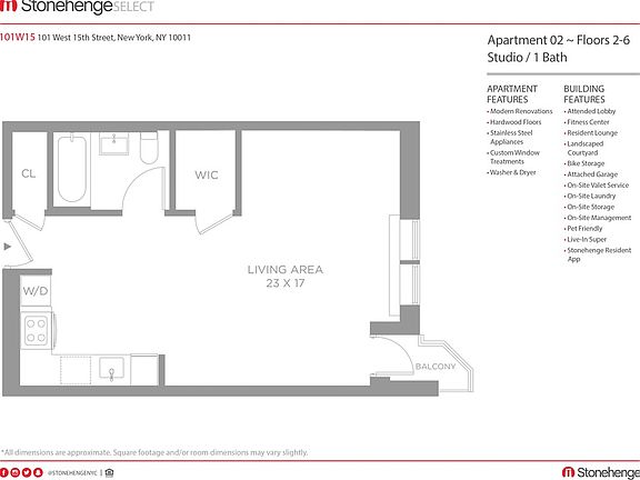 2nd image of 101 W 15th St APT 302