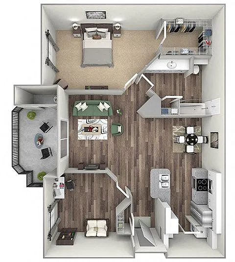 Floor plan A3 (Aventene)