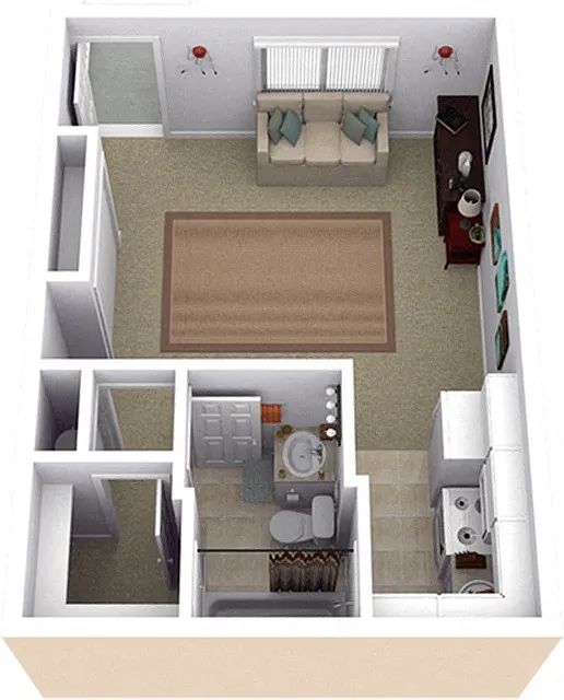 Floor plan Taos Deluxe 1