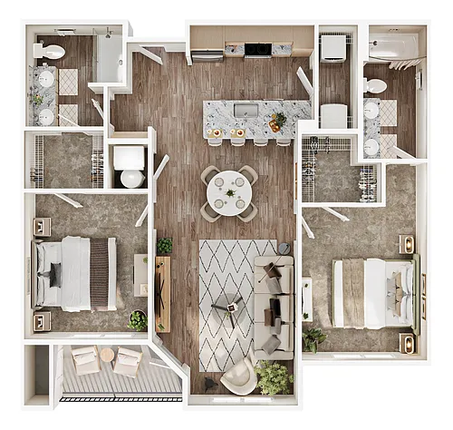 Floor plan B1