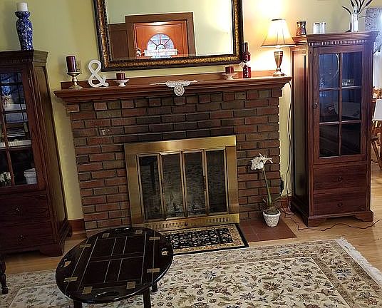 View from front entry.