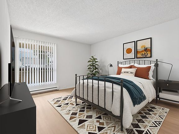 Renovated Package I bedroom with updated hard surface flooring (select homes)