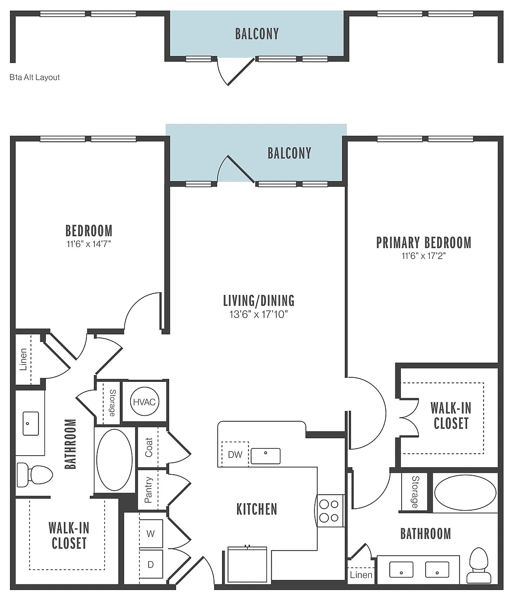 Floor plan B1