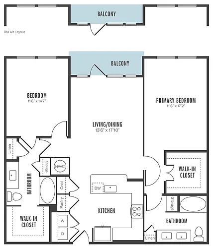 Floor plan B1
